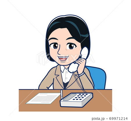 Bank clerk woman in a suit 69971214
