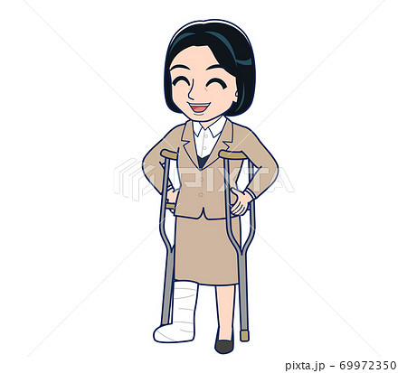 Bank clerk woman in a suit Bank clerk woman in a suit 69972350