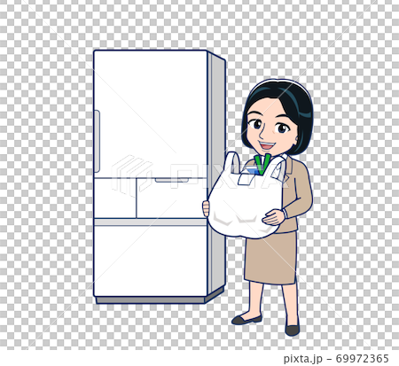 Bank clerk woman in a suit Bank clerk woman in a suit 69972365