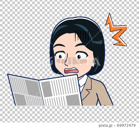 homemaker, bureaucrat, newspaper 69972479
