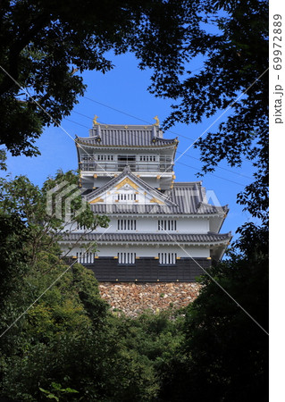 金華山山頂にそびえる岐阜城　岐阜県岐阜市 69972889
