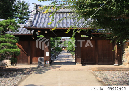 織田信長のお墓がある崇福寺　岐阜県岐阜市 69972906