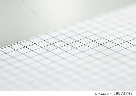 White grid paper texture, back to school background 69973745