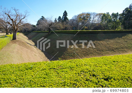 佐倉城空堀 角馬出（千葉県佐倉市） 69974803