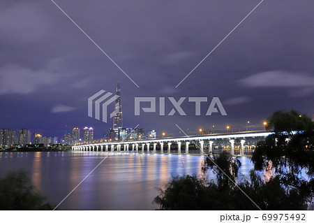 漢江 江南 ソウル 69975492