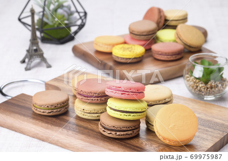 高級なマカロン（撮影協力 ミルティーココ） 69975987