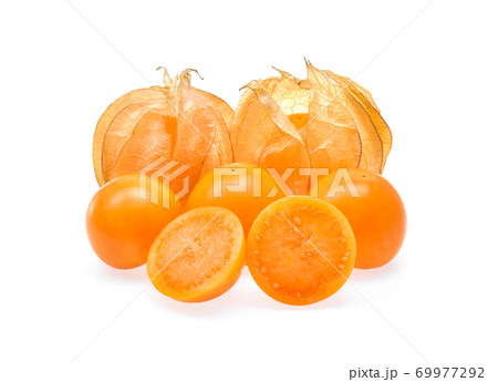Cape gooseberry isolated on white background 69977292