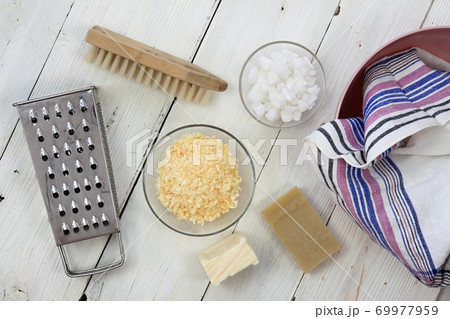 Grated soap for natural laundry 69977959