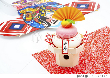 鏡餅とやっこだこ 69978147