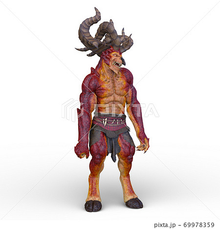 デーモンのイラスト素材