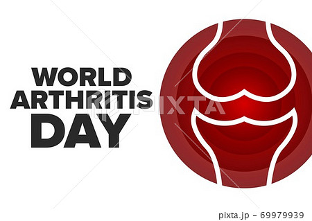 World Arthritis Day. October 12. Holiday concept. Template for background, banner, card, poster with 69979939