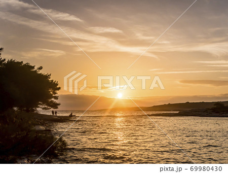 Sunset on the Mediterranean islands Sunset on the Mediterranean islands 69980430