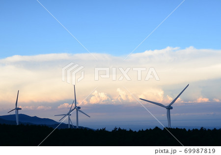 青山高原　風車 69987819