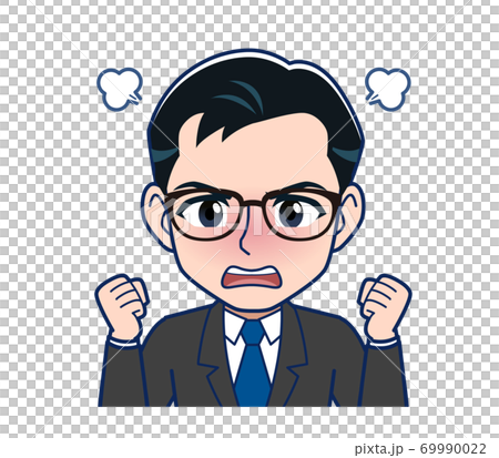 man wearing glasses in formal suits 69990022