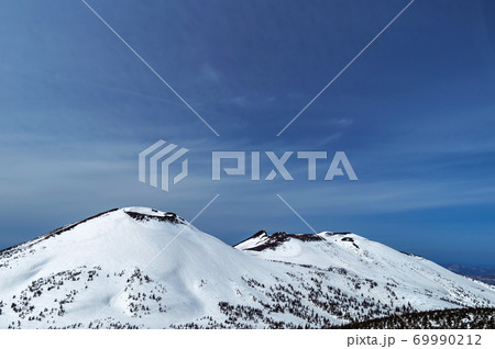 【青森県八甲田山】早春の八甲田雪景色 【青森県八甲田山】早春の八甲田雪景色 69990212