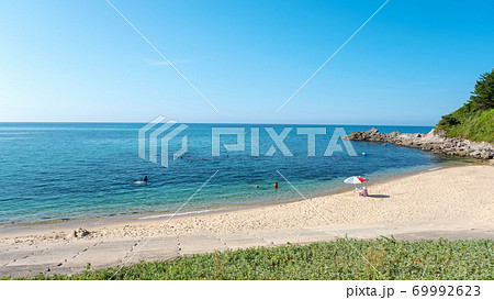 湯梨浜町の浜辺 湯梨浜町の浜辺 69992623