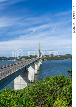 鷹島肥前大橋（たかしまひぜんおおはし） 佐賀県唐津市-長崎県松浦市 69993648