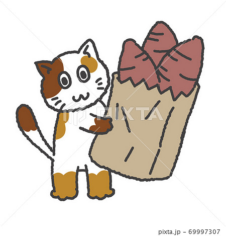 焼き芋とねこ 69997307