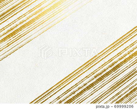 金色と白の和風の背景画像の写真素材