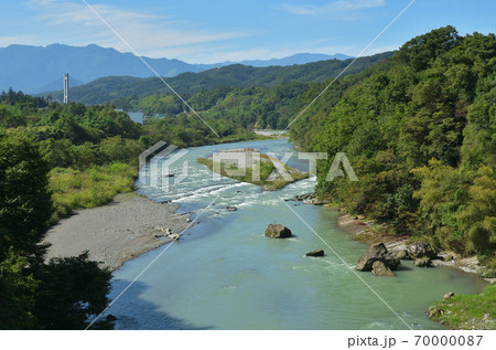 秩父散歩：秩父市内を流れる荒川 70000087