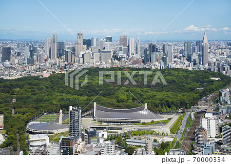 東京風景 2020年9月 渋谷から望む 新宿 代々木 原宿方面 東京風景 2020年9月 渋谷から望む 新宿 代々木 原宿方面 70000334