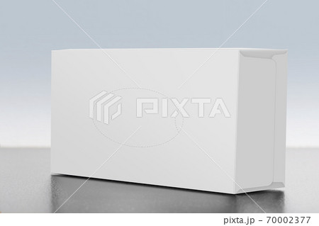 White blank tissue box on table mock-up series 217 White blank tissue box on table mock-up series 217 70002377