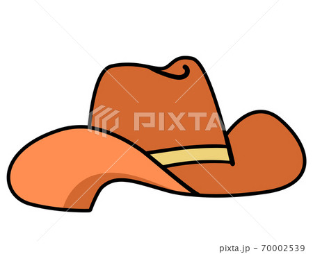 Cowboy Hat Vector Western Hat Illustration のイラスト素材