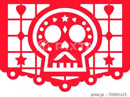 Day of the dead banner. Dia de Muertos bunting. 70003125