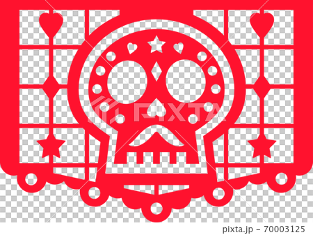 Day of the dead banner. Dia de Muertos bunting. 70003125