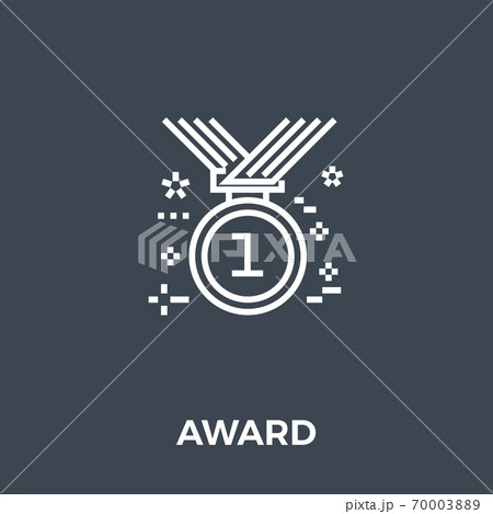 Award Icon Vector. Award Icon Vector. 70003889