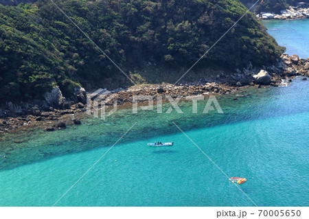 大月町 透明度の高い海 夏 (高知県 竜ヶ浜) 大月町 透明度の高い海 夏 (高知県 竜ヶ浜) 70005650