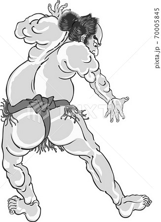 浮世絵 相撲取り その26 浮世絵 相撲取り その26 70005845