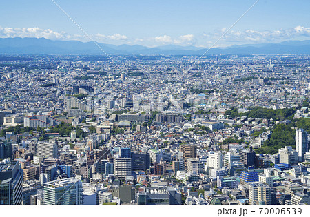 東京風景　2020年9月　世田谷区　渋谷区方面 70006539