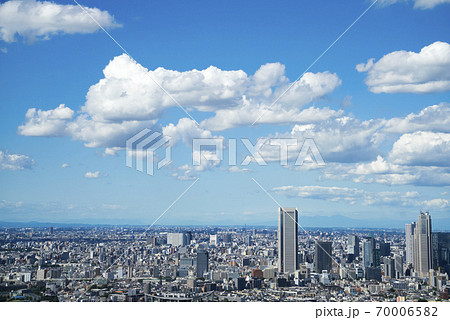 東京風景　2020年9月　新宿　初台　幡ヶ谷方面 70006582