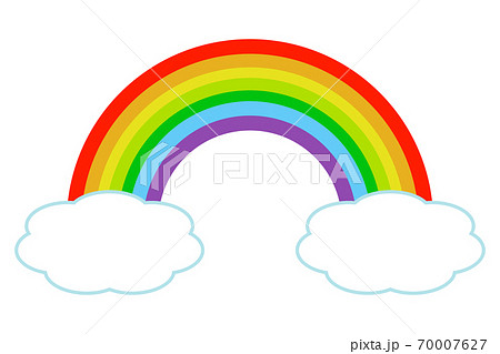 虹 レインボーのイラスト素材 [70007627] - PIXTA