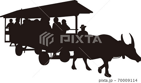 水牛のイラスト素材