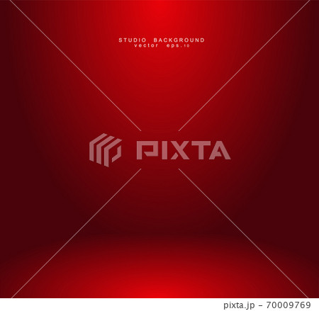 Empty red color studio room luxury background. Abstract gradient Empty red color studio room luxury background. Abstract gradient 70009769