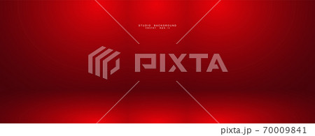 Empty red color studio room luxury background. Abstract gradient Empty red color studio room luxury background. Abstract gradient 70009841