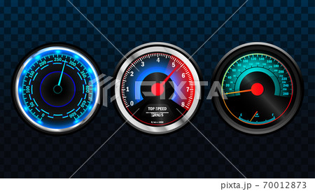 Set of isolated speedometers Set of isolated speedometers 70012873