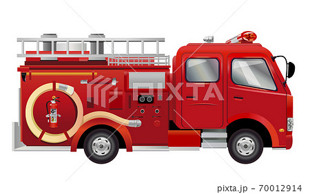 消防車のイラスト素材