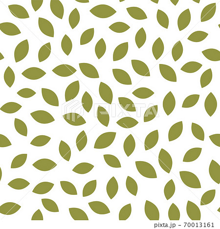 Leaf seamless pattern vector plant background. Nature flat leaf herb green soft vine pattern 70013161