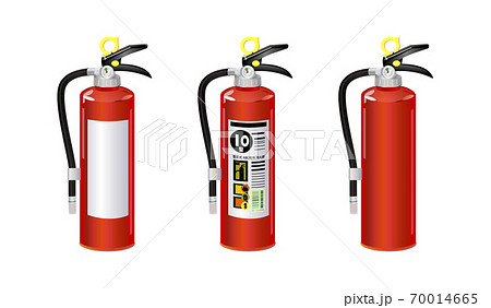 消火器_ラベルホワイト 消火器_ラベルホワイト 70014665