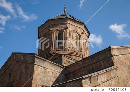 Gergeti Trinity Church, Georgia. The church, Georgia Gergeti Trinity Church, Georgia. The church, Georgia 70015103