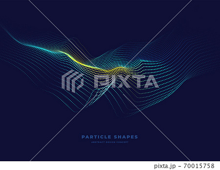 Abstract particle topographic wave background Abstract particle topographic wave background 70015758