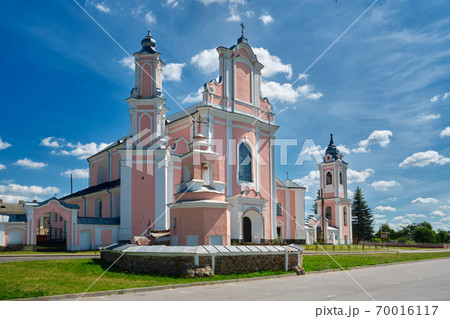 Old Peter and Paul Cathedral in Boruny, Oshmyany region, Belarus 70016117
