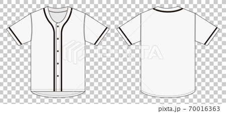 Tee Shirt Template Blank Sleeve Baseball Stock Illustrations – 473