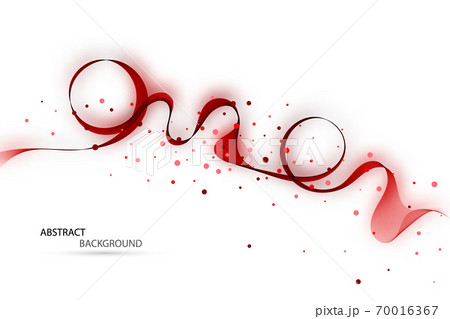Red wave background, vector illustration element design Red wave background, vector illustration element design 70016367
