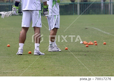 ラクロスの写真素材