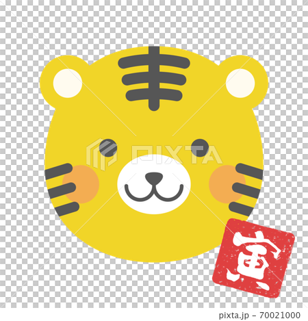 Zodiac illustration Tora tiger tiger tiger face icon Zodiac illustration Tora tiger tiger tiger face icon 70021000