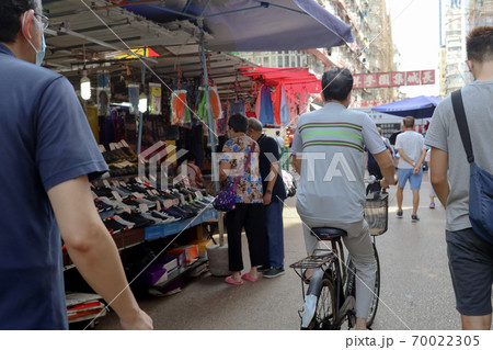 26 Aug 2020 Lifestyle at Apliu Market Street, Sham Shui Po, H.K. 26 Aug 2020 Lifestyle at Apliu Market Street, Sham Shui Po, H.K. 70022305